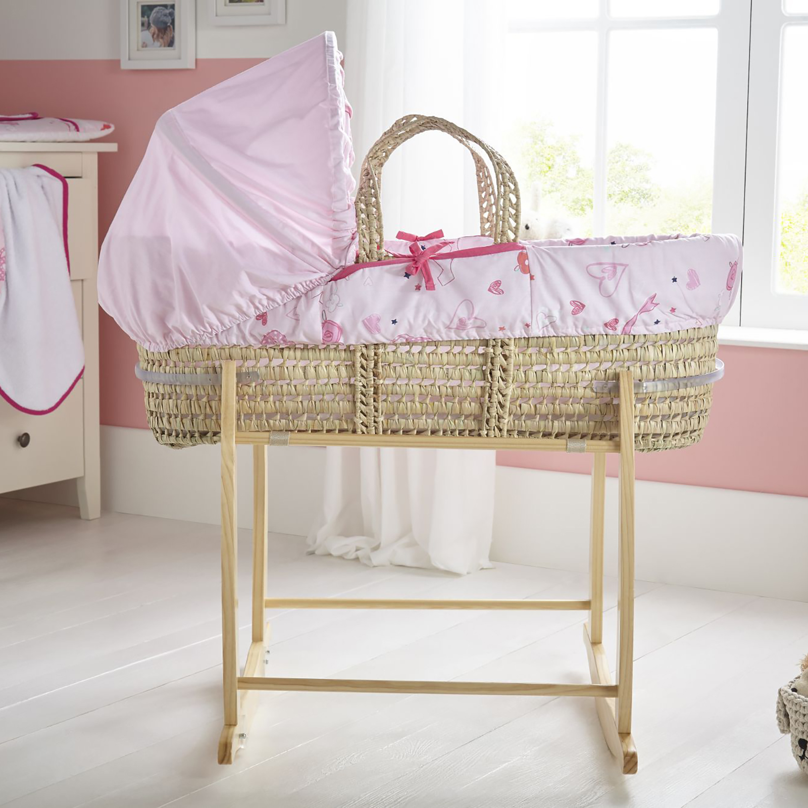 tippy toes moses basket