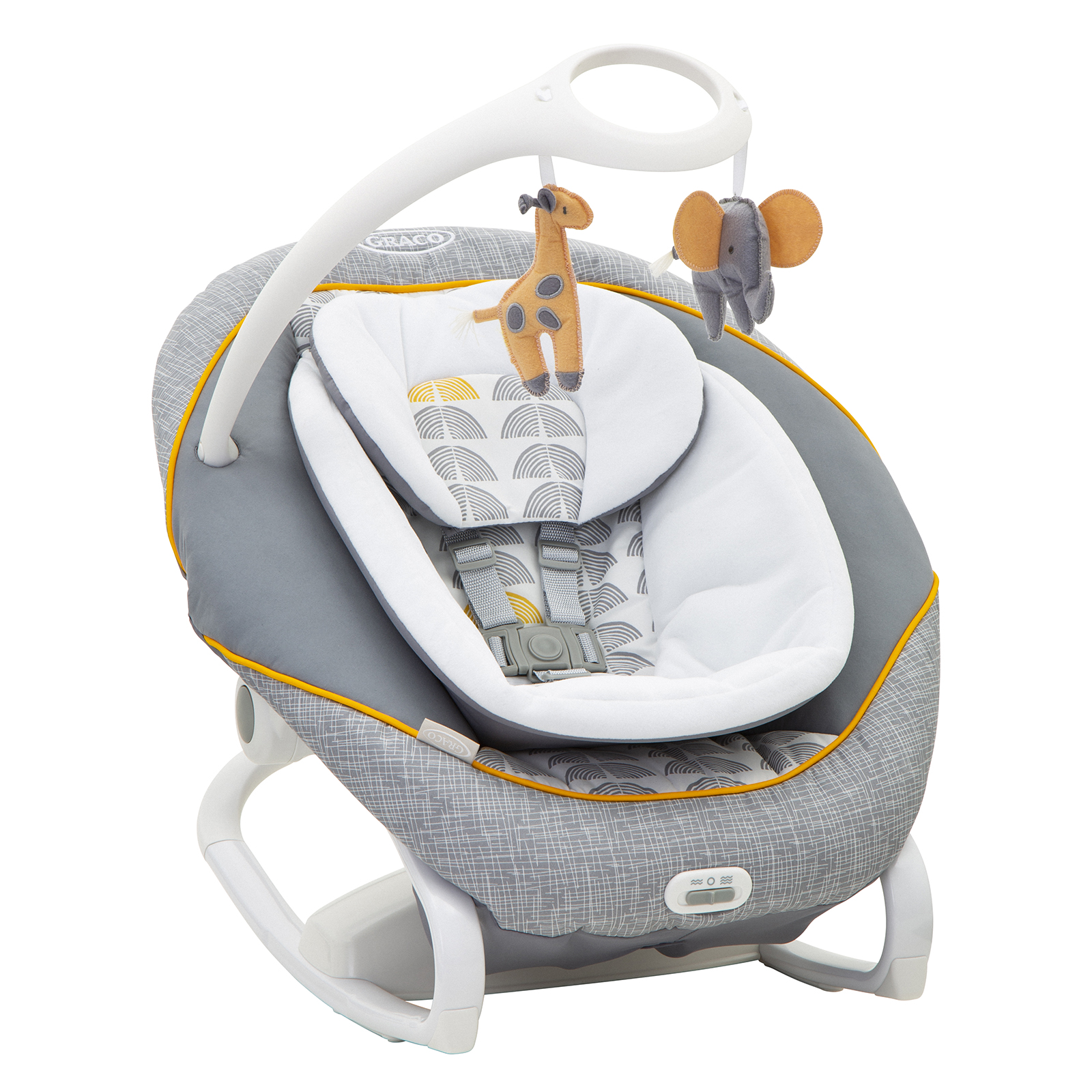 Graco All Ways Soother Buy Sounds Horizon Vibration Swing 2in1 Online4baby – with / Rocker & Grey at Musical 