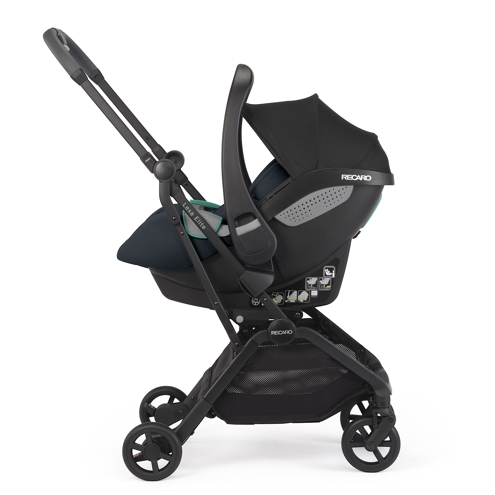 Recaro stroller sale and car seat