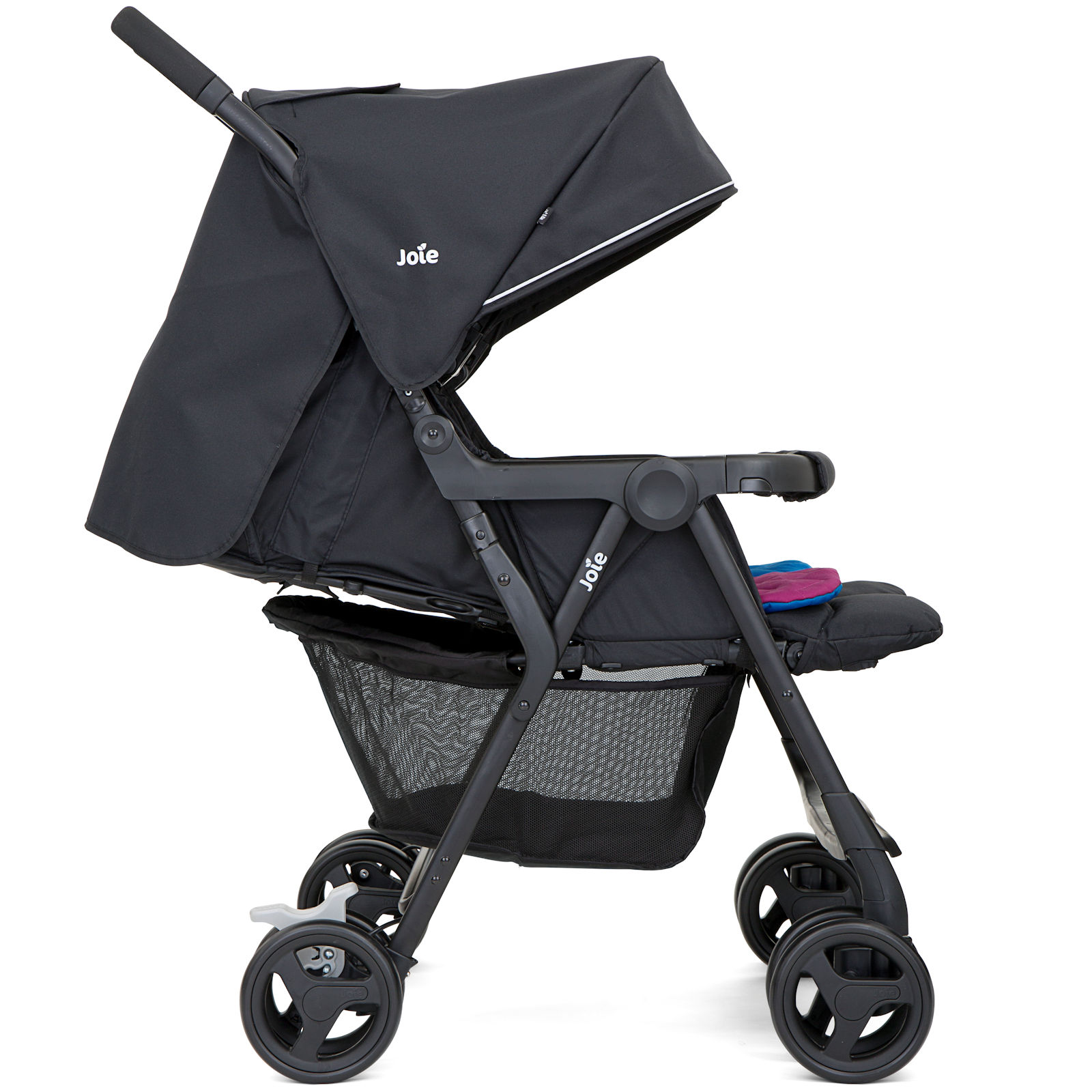 joie double buggy black