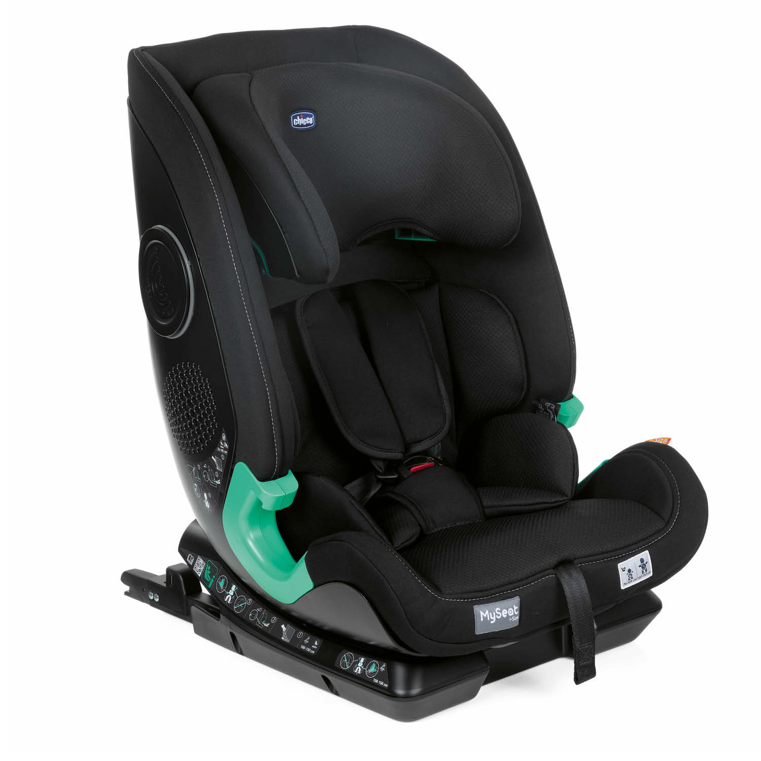 Chicco One4ever Gemm ISOFIX Travel System, Snuggle Pod  I-Size Car Seat –  Pirate Black Buy at Online4baby