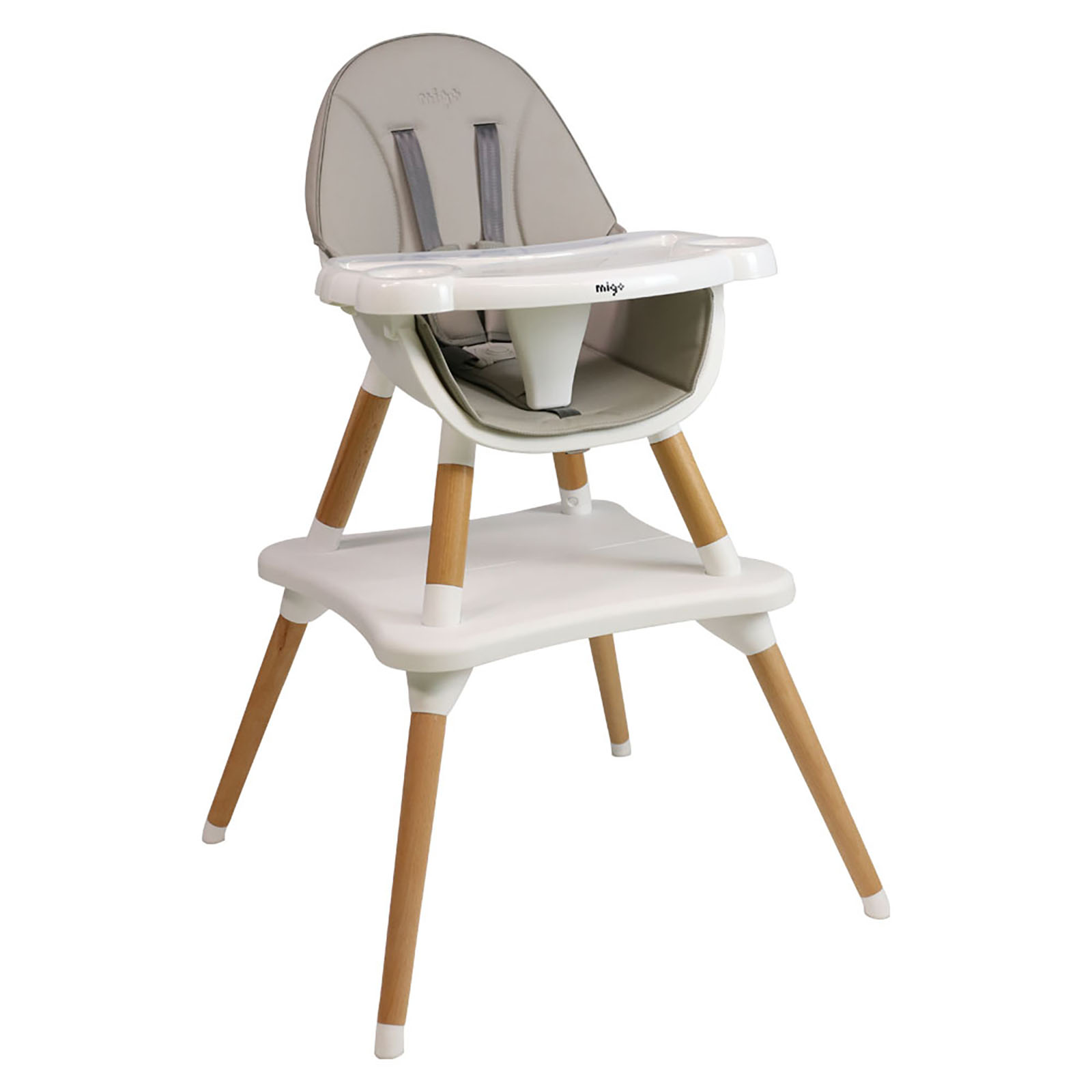 Eva 2in1 High Chair and Convertible Desk & Chair - Grey / White | Buy ...