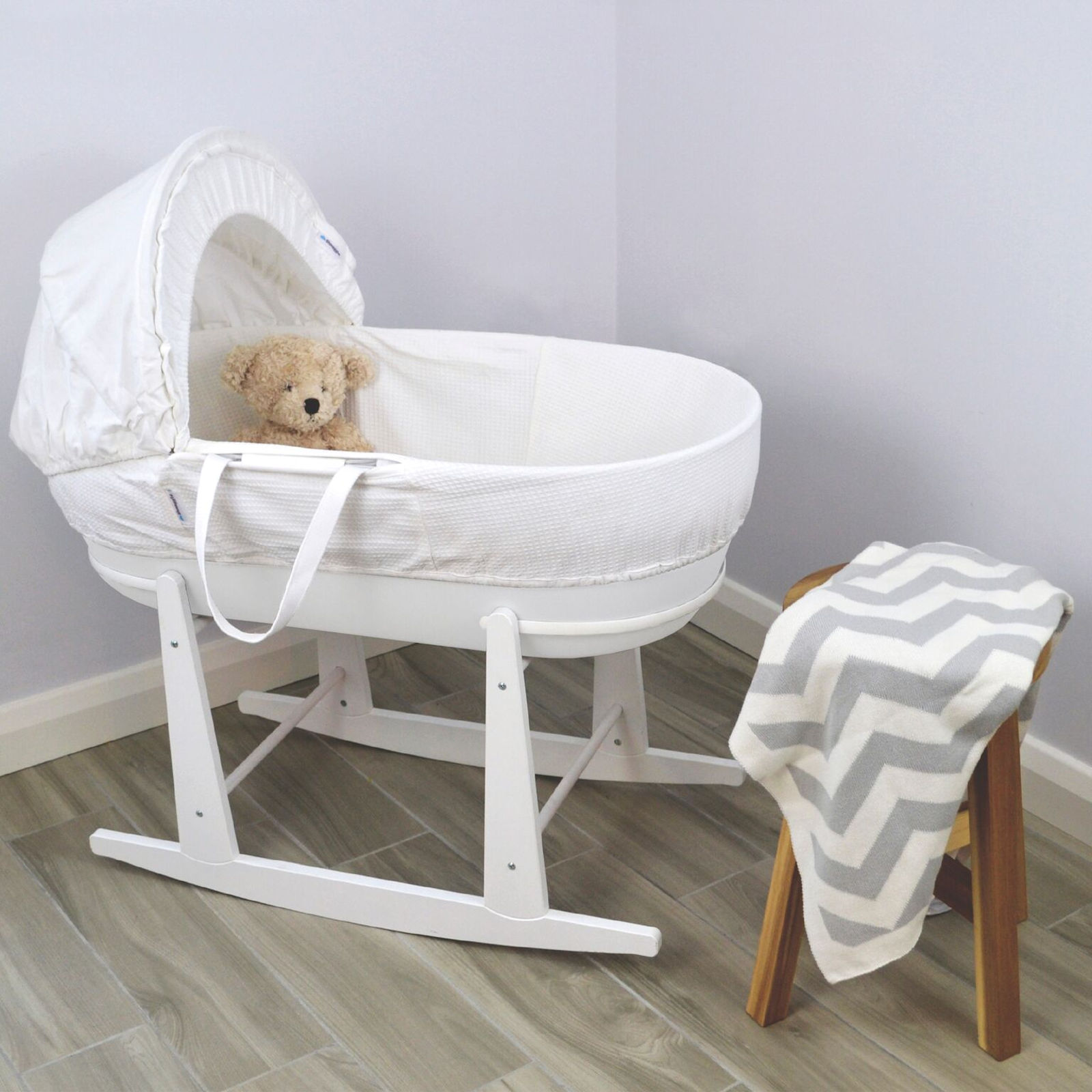 baby basket and stand