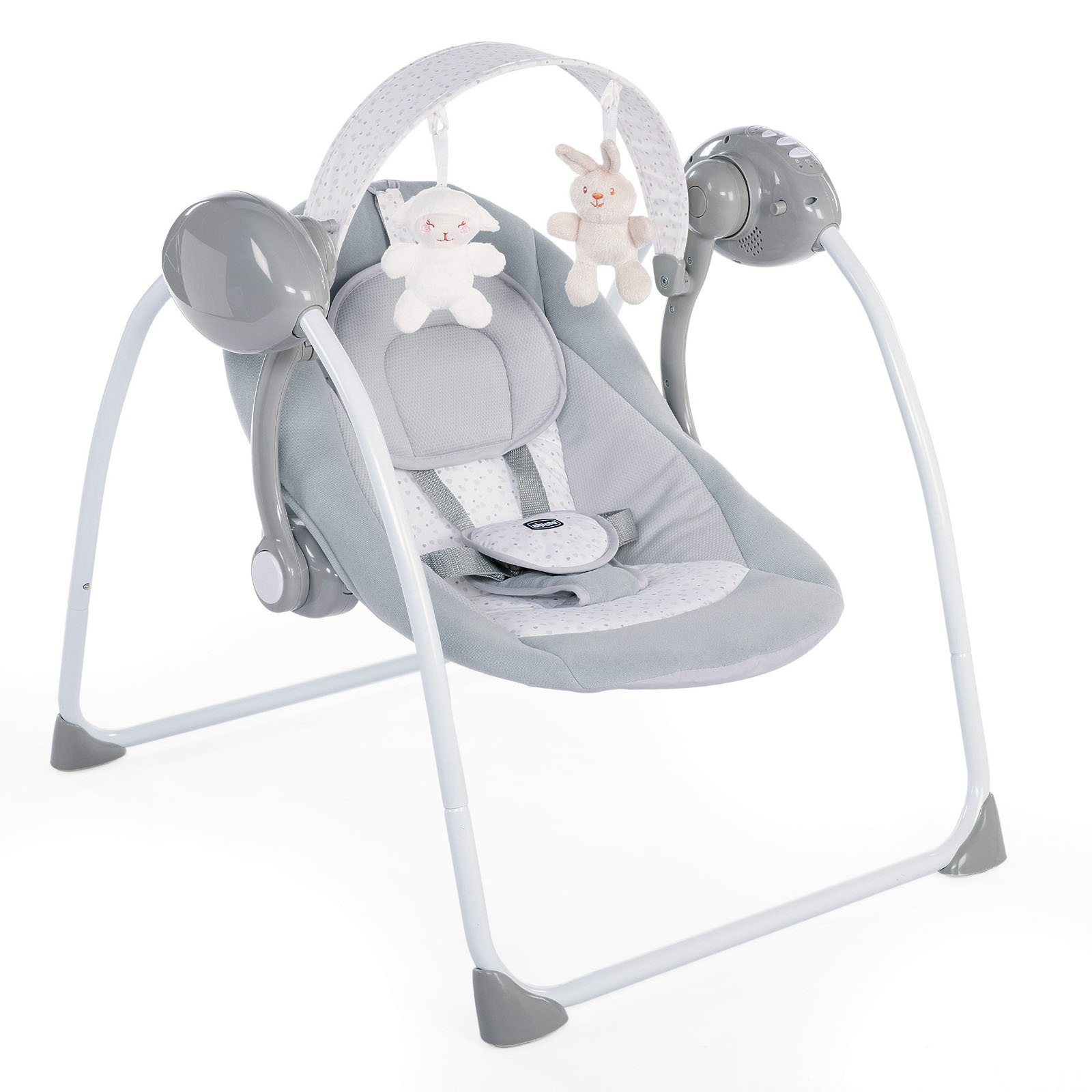 grey baby swing