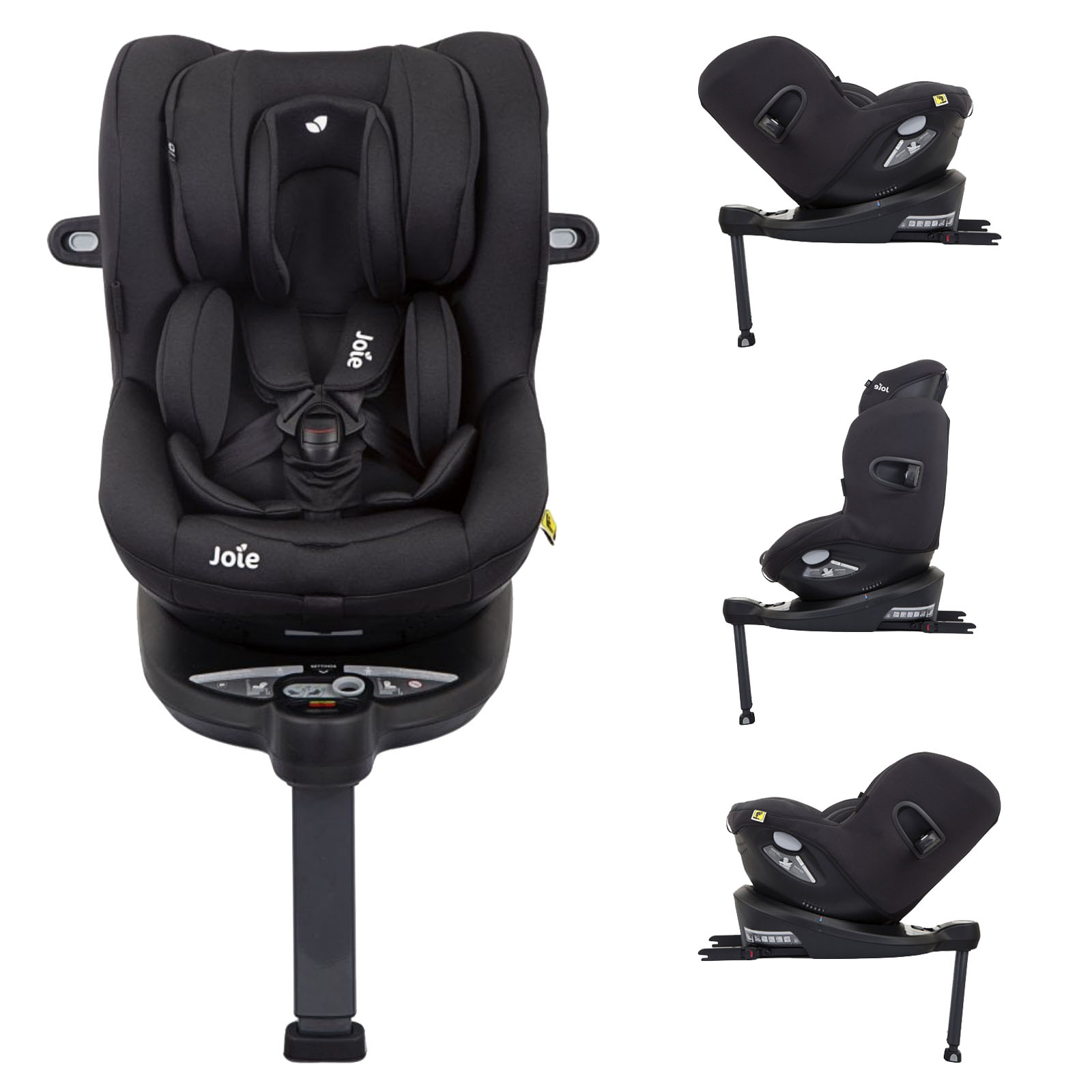 Joie i-Spin 360 i-Size ISOFIX Group 0+/1 Car Seat - Coal | Buy at ...