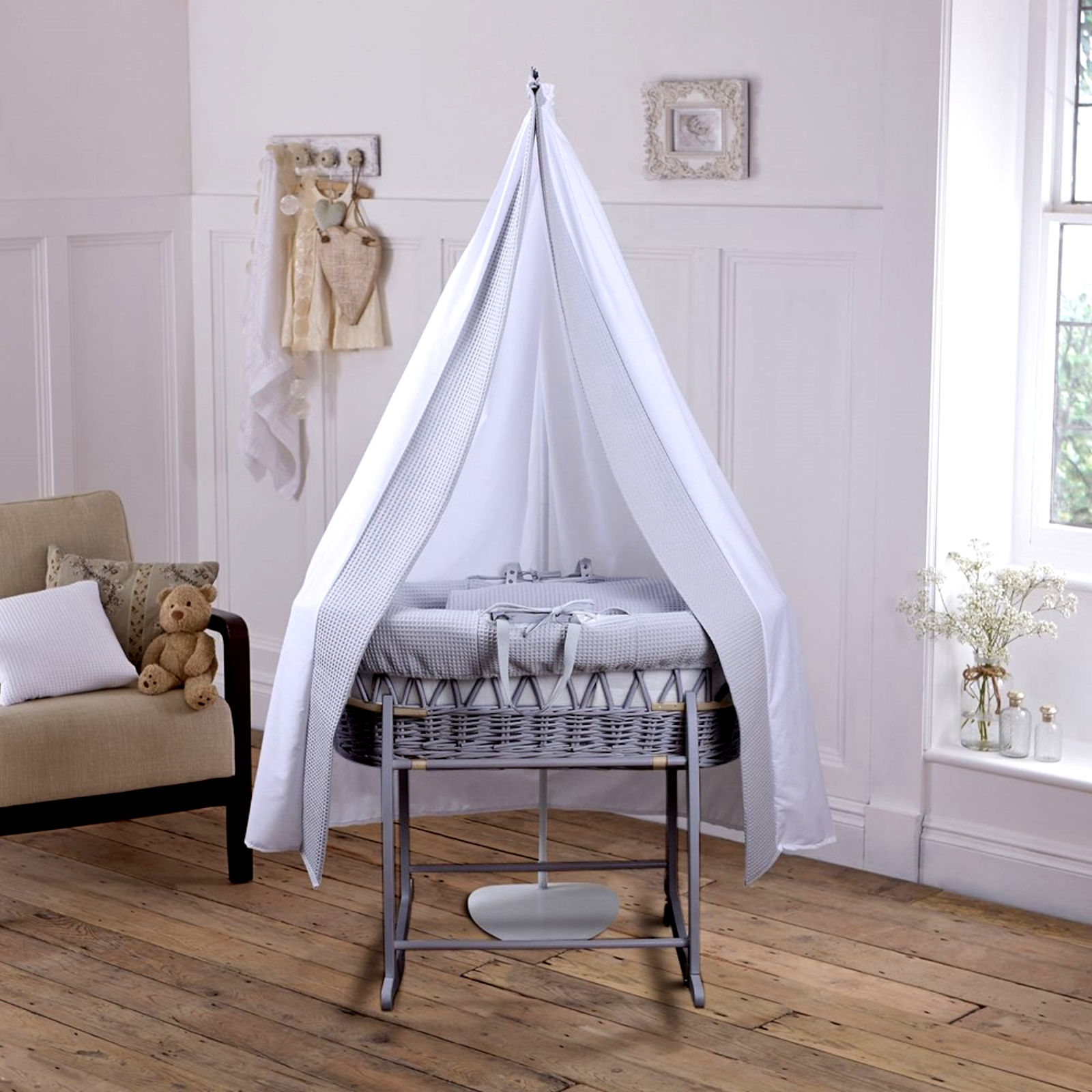 clair de lune moses basket and stand