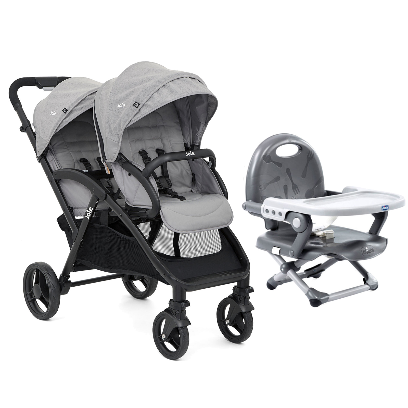 joie evalite duo two tone tandem stroller
