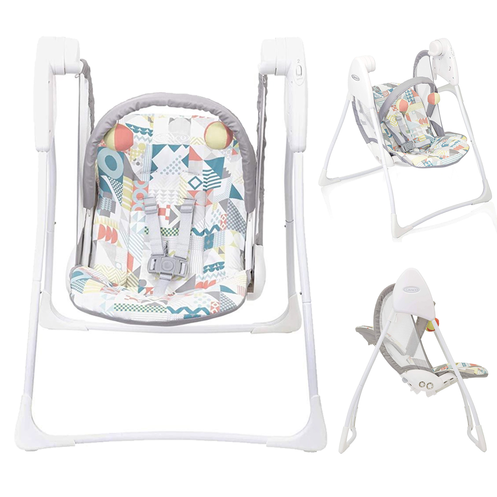 Graco Baby Delight Swing - Patchwork 