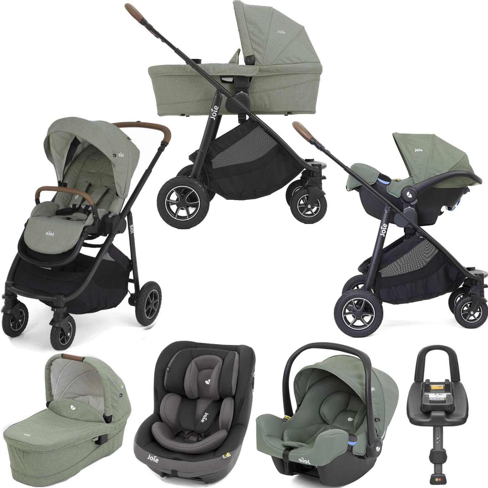 baby travel system with isofix base