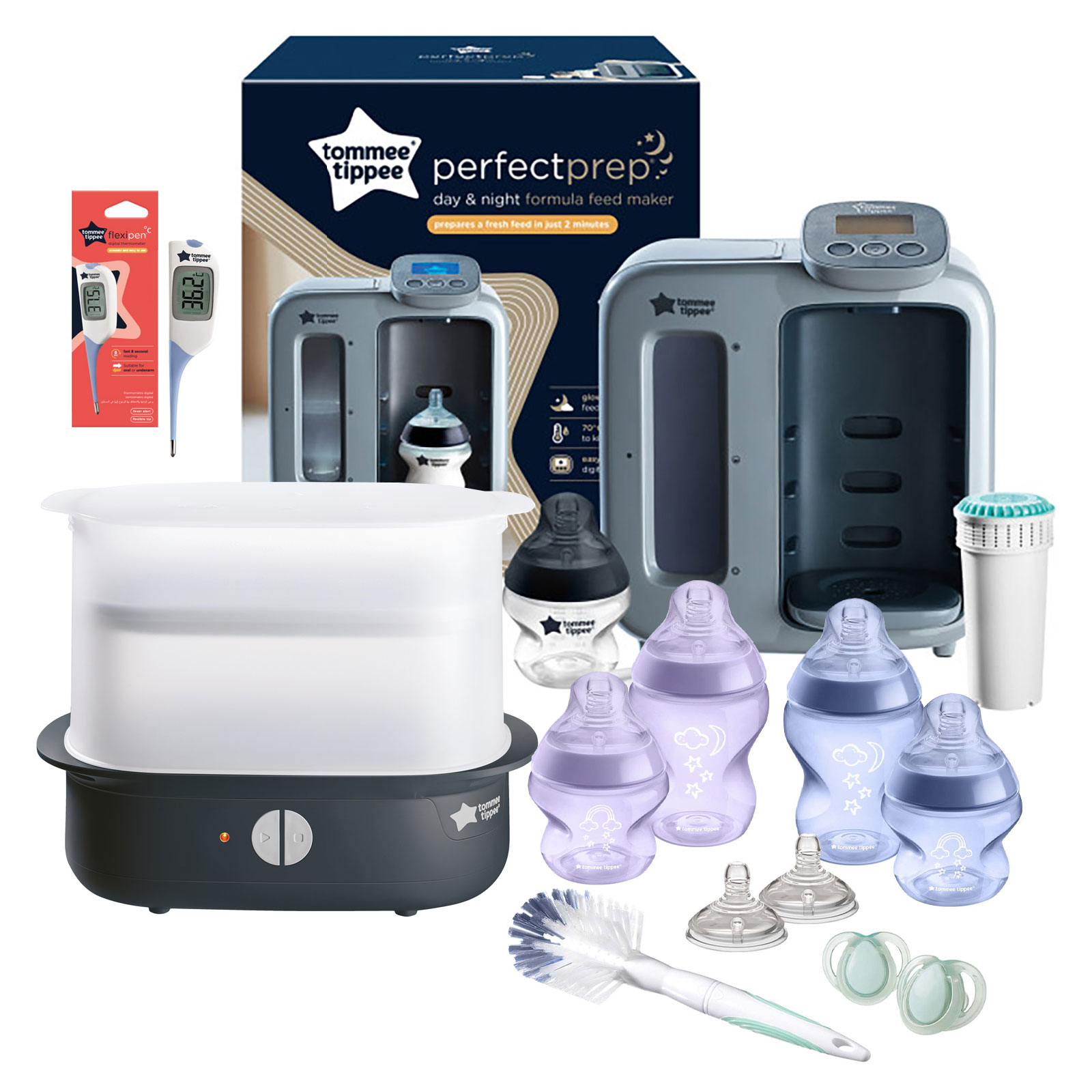 Tommee Tippee Perfect Prep Machine Instant Baby Bottle Maker