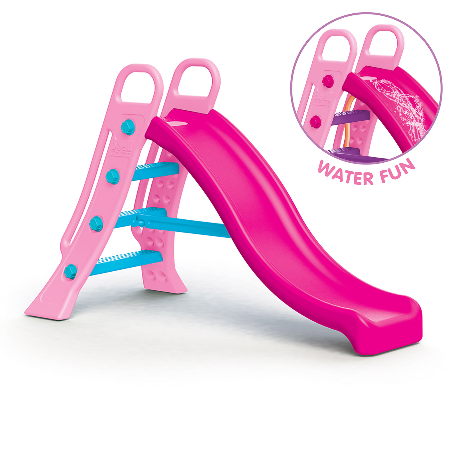2in1 Unicorn Water Slide - Pink (3 - 6 Years)