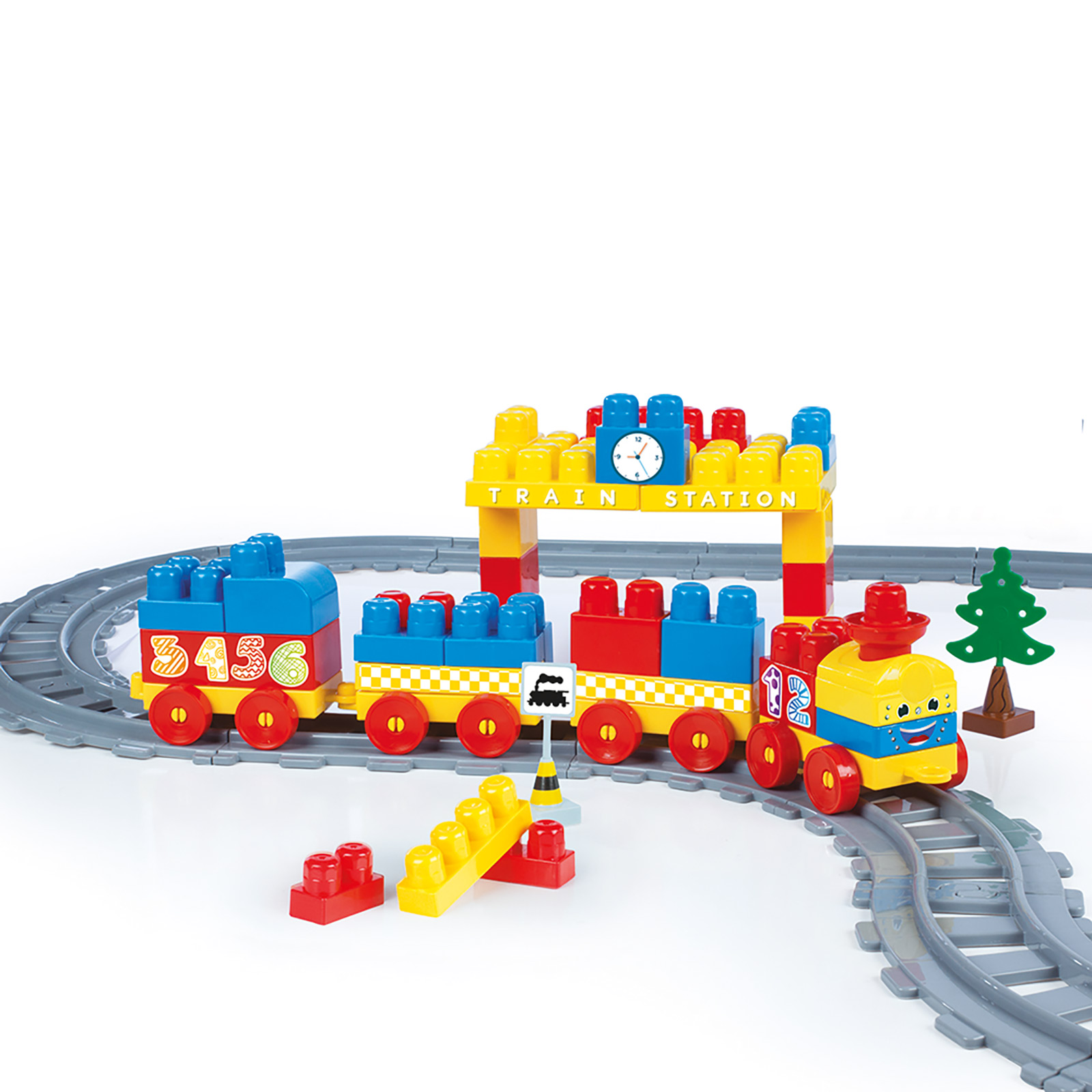 Toy Train Set 89 Pieces - Multi (18+ Months)