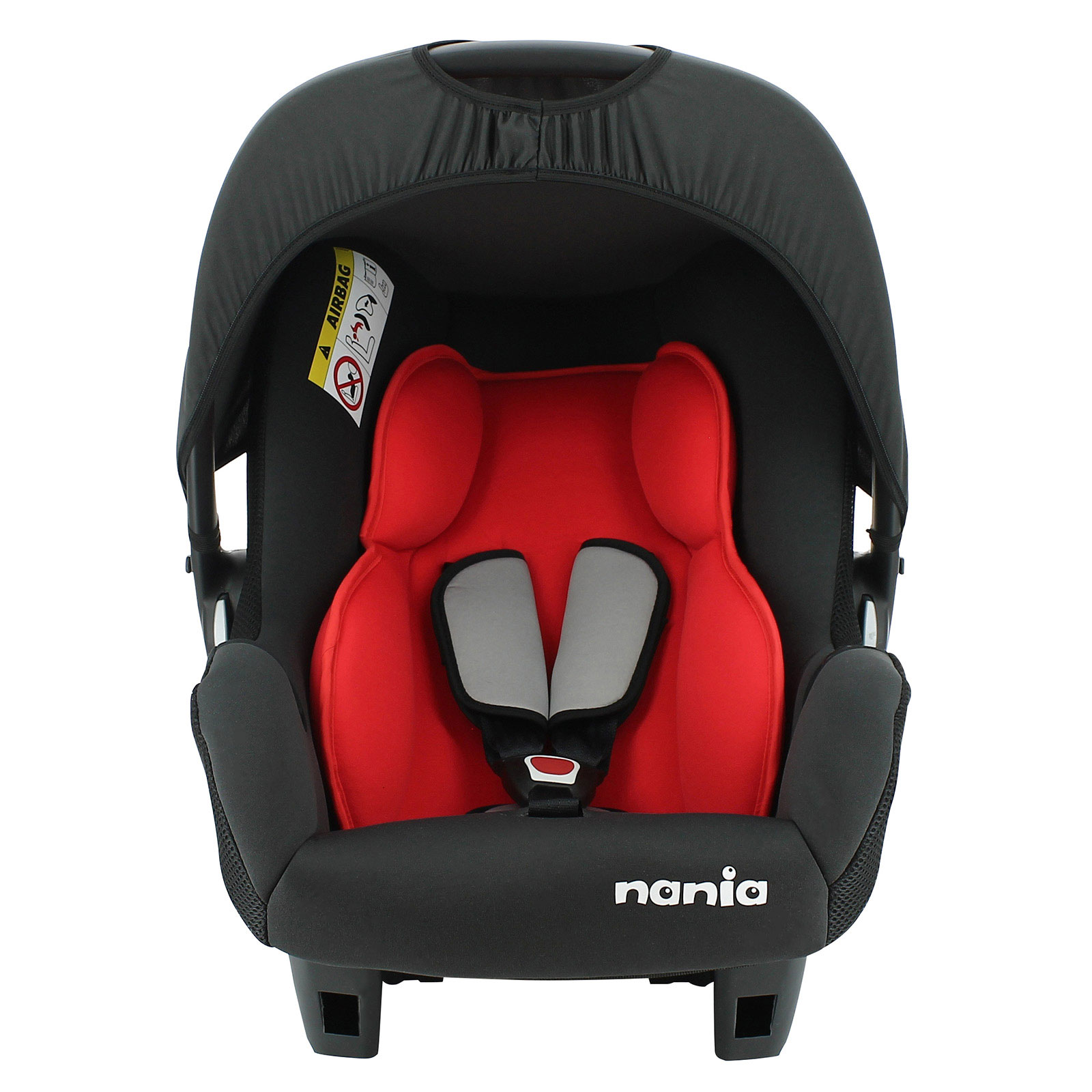 Nania Beone SP Access Red Group 0+ Infant Carrier Car Seat - Black/Red (0-15 Months)