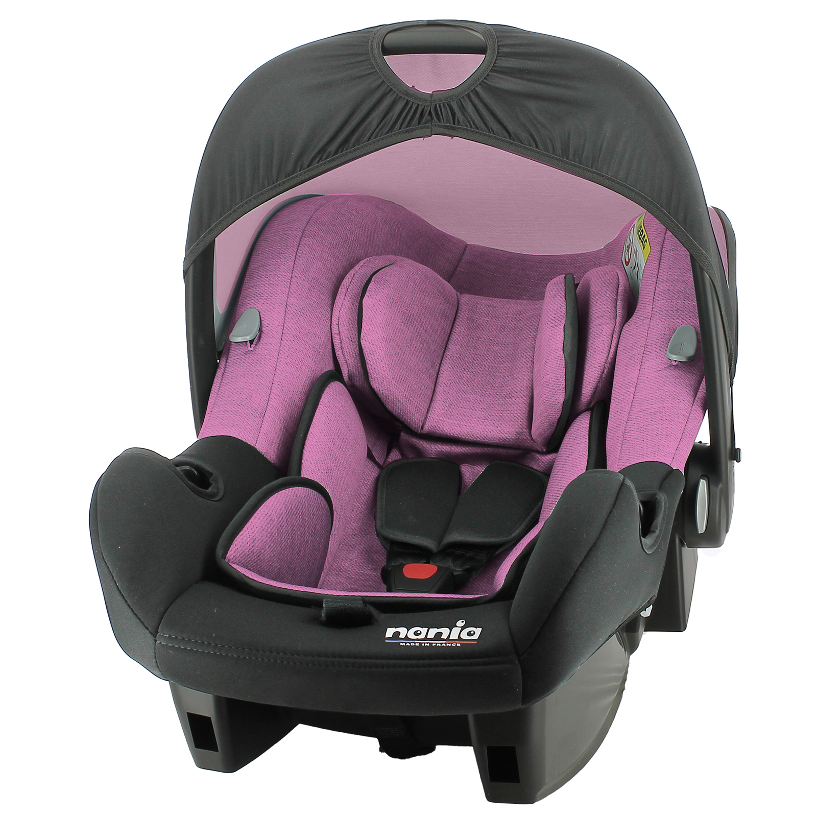 Nania Beone Denim R129 Group 0+ Infant Carrier Car Seat - Pink (0-15 Months)