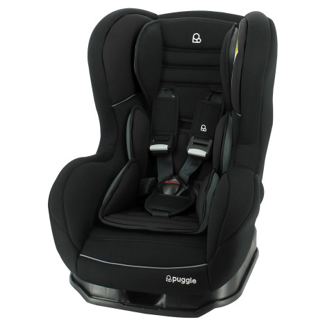Puggle Tilbury Luxe Group 0+/1 Car Seat - Black (0-4 Years)