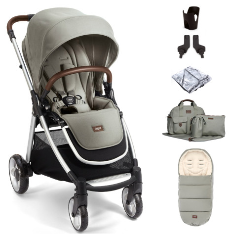 Mamas & Papas Flip XT2 Pushchair with Accessories - Sage Green
