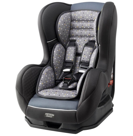 Nania Cosmo Luxe Group 0/1/2 Car Seat - Black/Grey (0-4 Years)