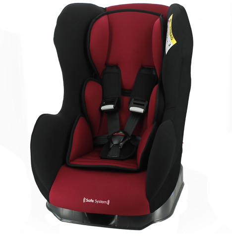 Nania Cosmo Luxe Group 0/1/2 Car Seat - Red/Black (0-7 Years)