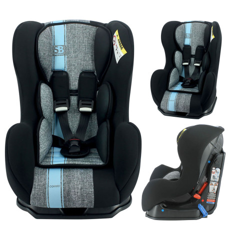 Nania Cosmo Luxe Group 0/1/2 Car Seat - Linea Blue (0-7 Years)