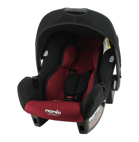Nania Beone Group 0+ Infant Carrier Car Seat - Bordeaux (0-15 Months)