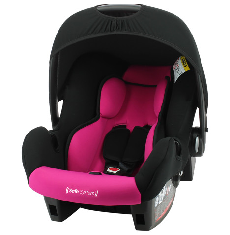 Nania Beone Access Group 0+ Infant Carrier Car Seat - Framboise (0-15 Months)