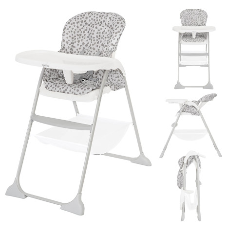 Graco Biscuit™ Quick-folding Highchair - Dalmation Grey