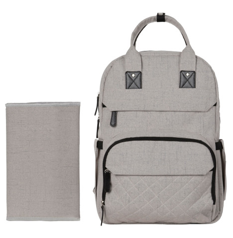 Puggle Memphis Backpack / Changing Bag - Cashmere