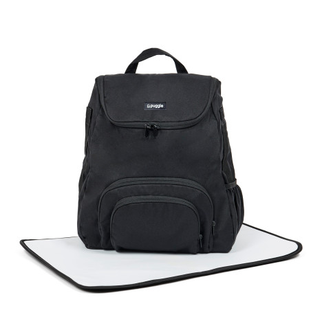 Puggle Eco Hiker Backpack / Changing Bag - Obsidian Black