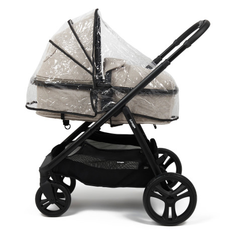 Puggle Memphis Carrycot Raincover - Clear