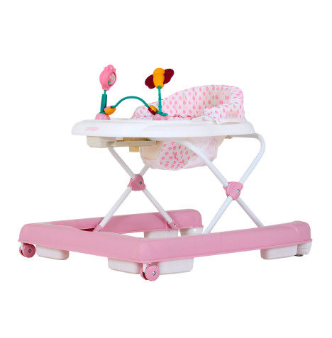 Puggle Fun & Play Baby Walker - Cutie Pink
